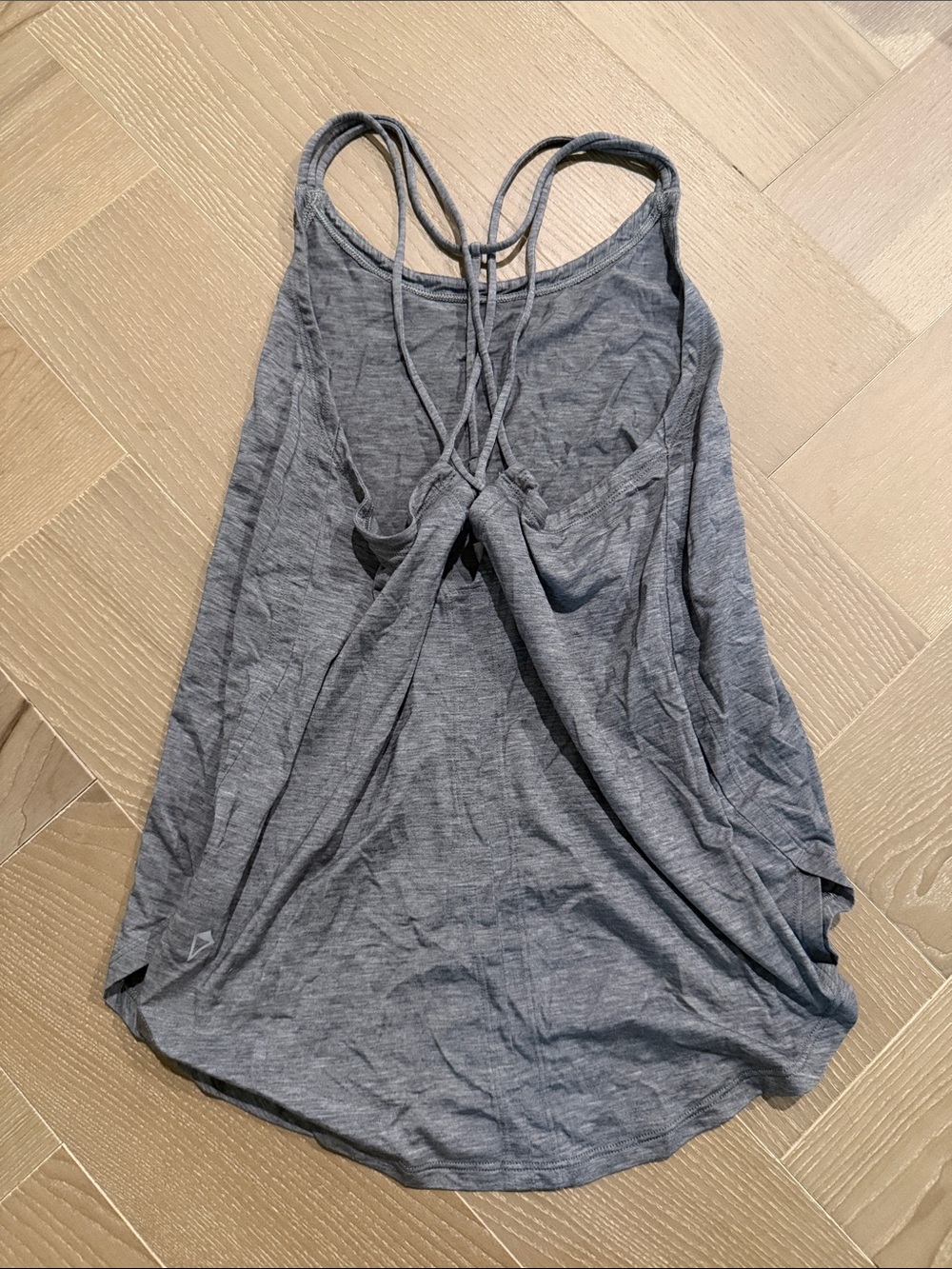 Ivivva Gray Strappy Back Tank Top